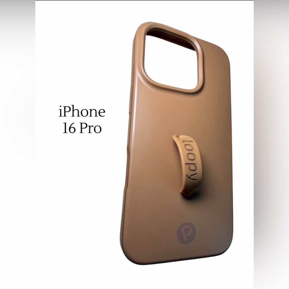 Loopy iPhone 16 Pro Case - Saddle Brown